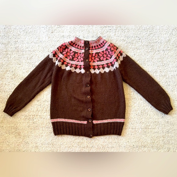 Hand-knit Sweater - Picture 1 of 8